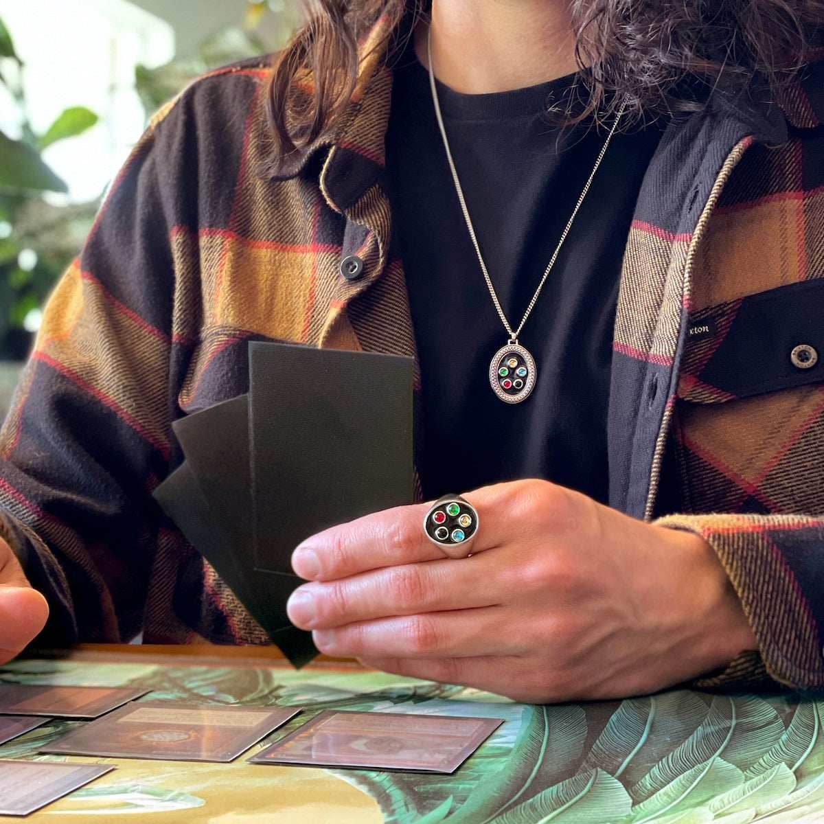 Magic: The Gathering X RockLove Pip Signet Ring - Size 6