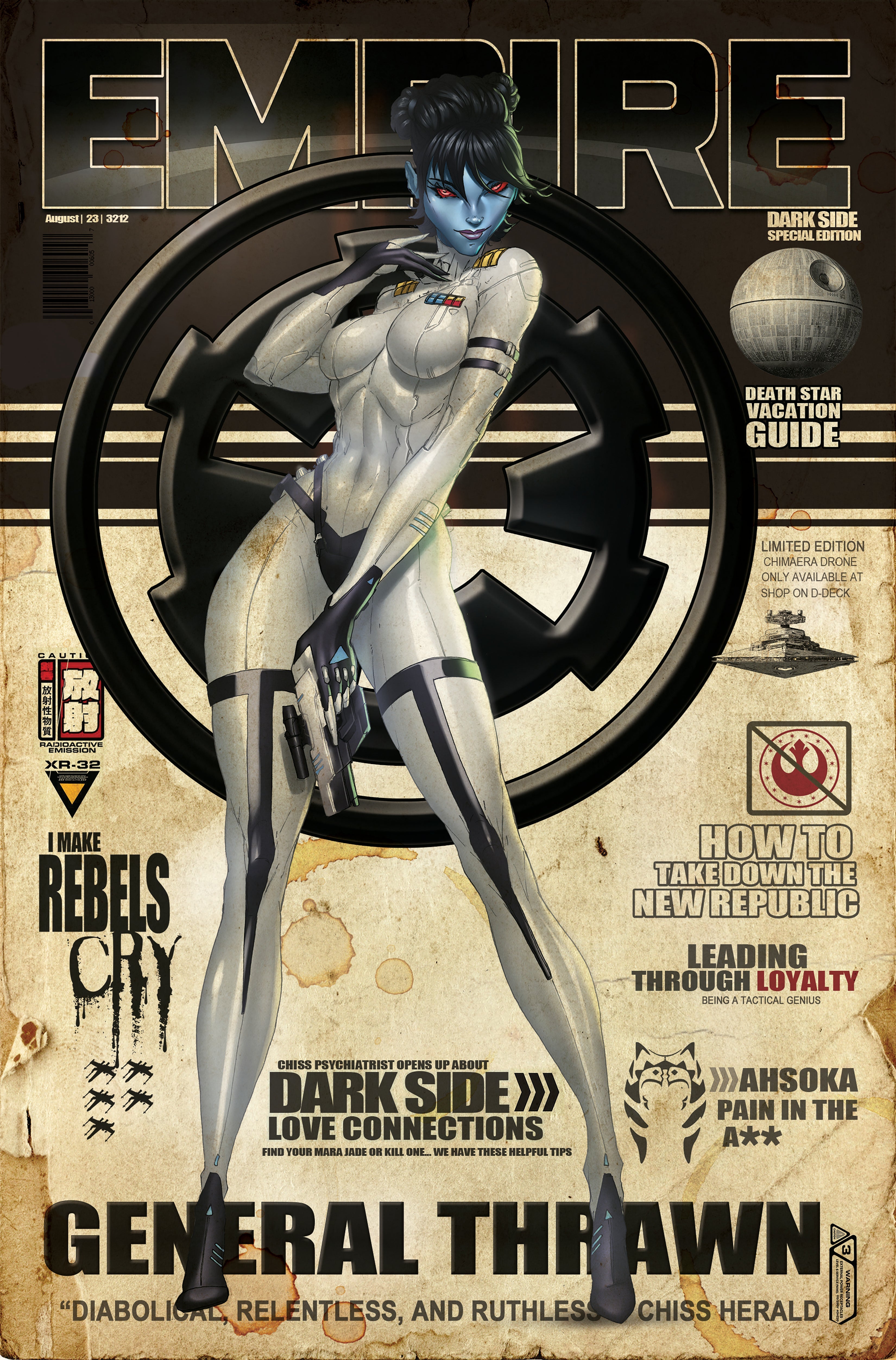 Retro Thrawn Print