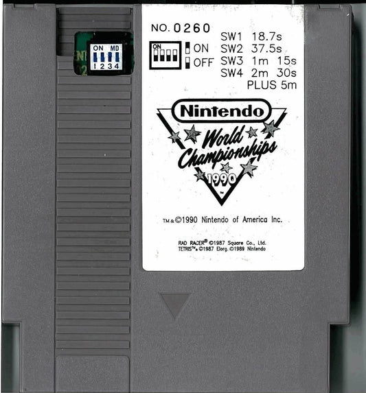 Nintendo World Championship 1990 (Nintendo NES) - Game Manual Only