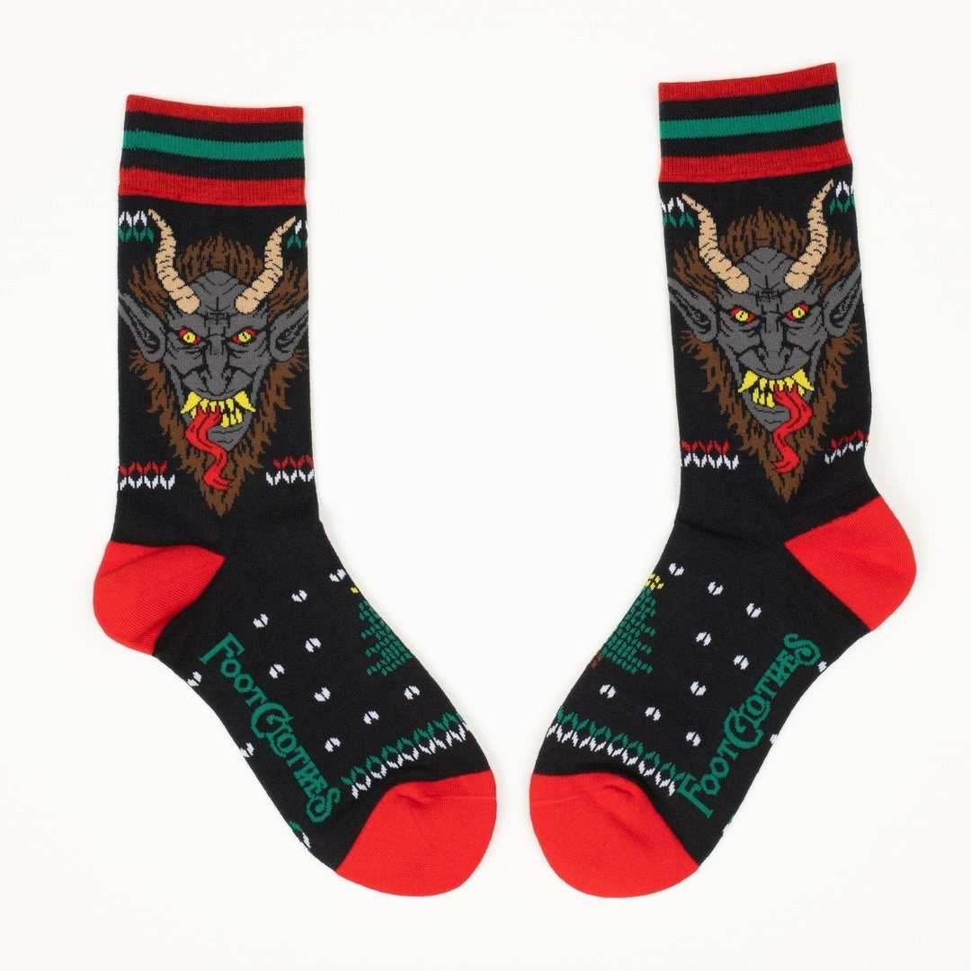 Krampus Sweater Crew Socks - 