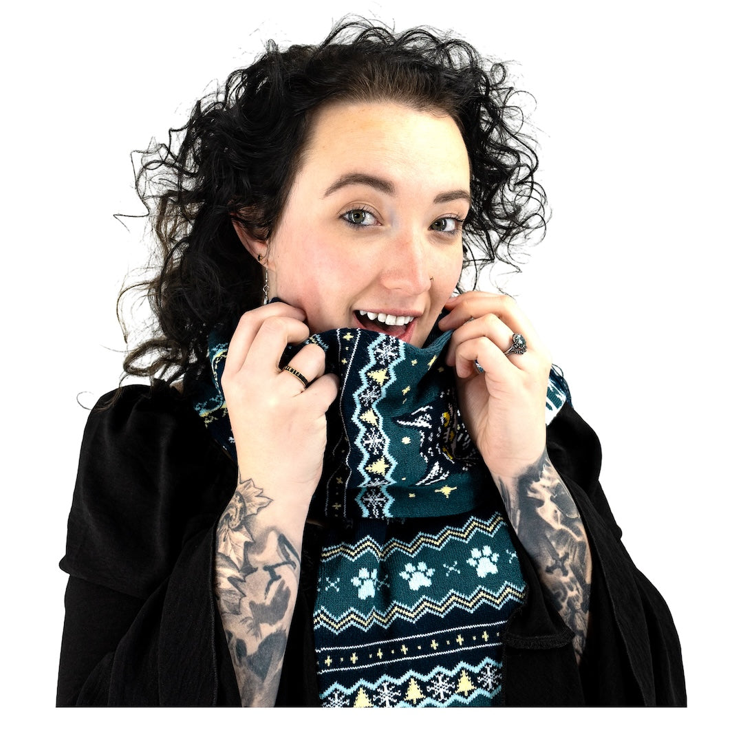 LIMITED Yule Cat Holiday Scarf