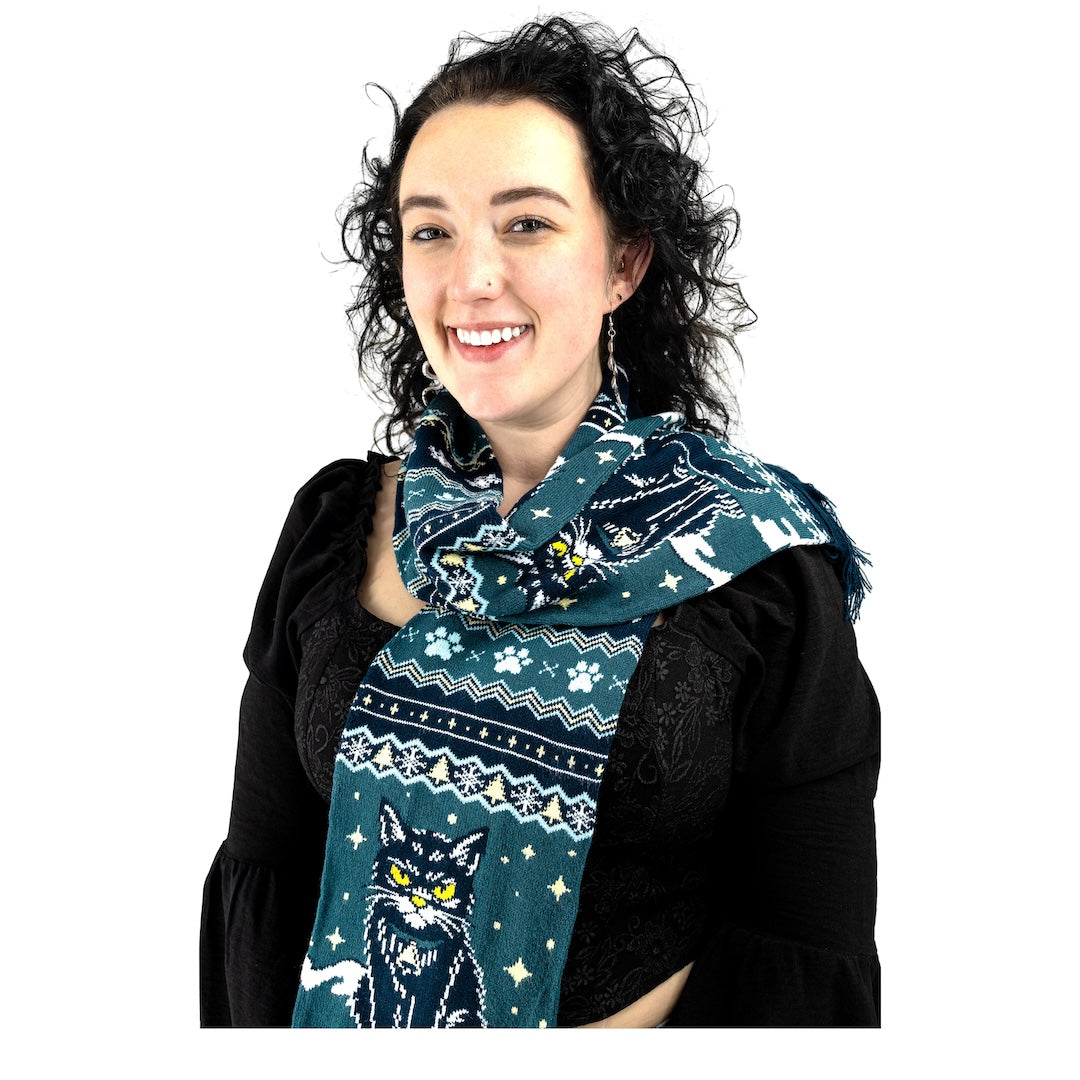 LIMITED Yule Cat Holiday Scarf