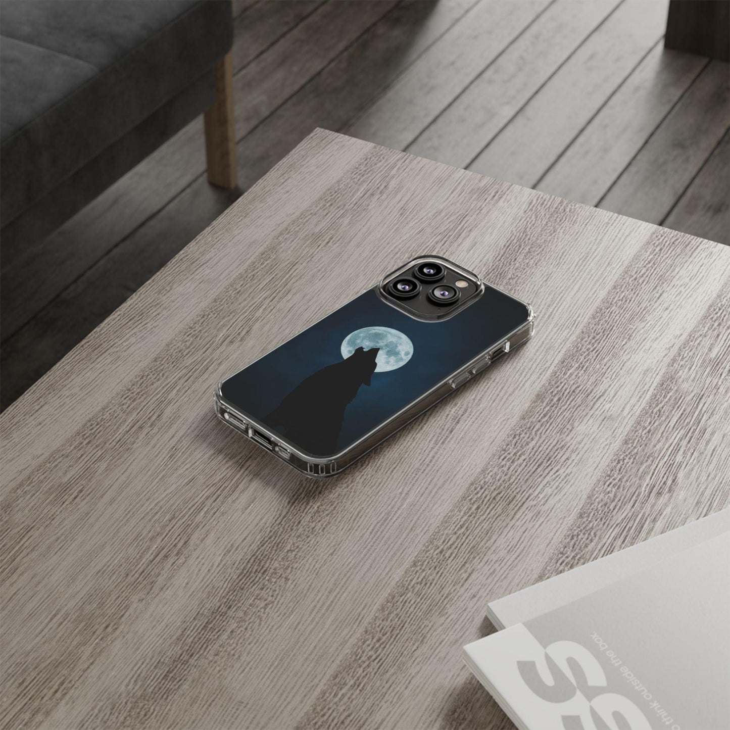 Full Moon and Wolf Clear Cases