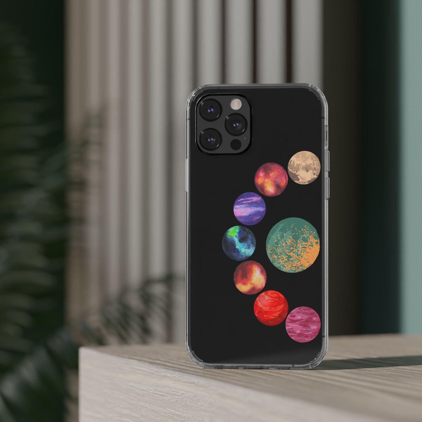 Clear Cases Lunar With Eight Colors