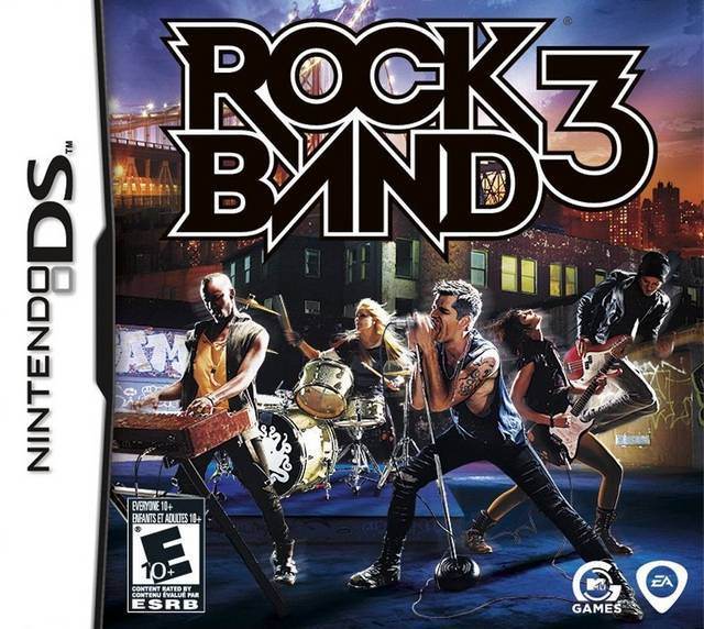 Rock Band 3 (Nintendo DS) - Game Manual Only
