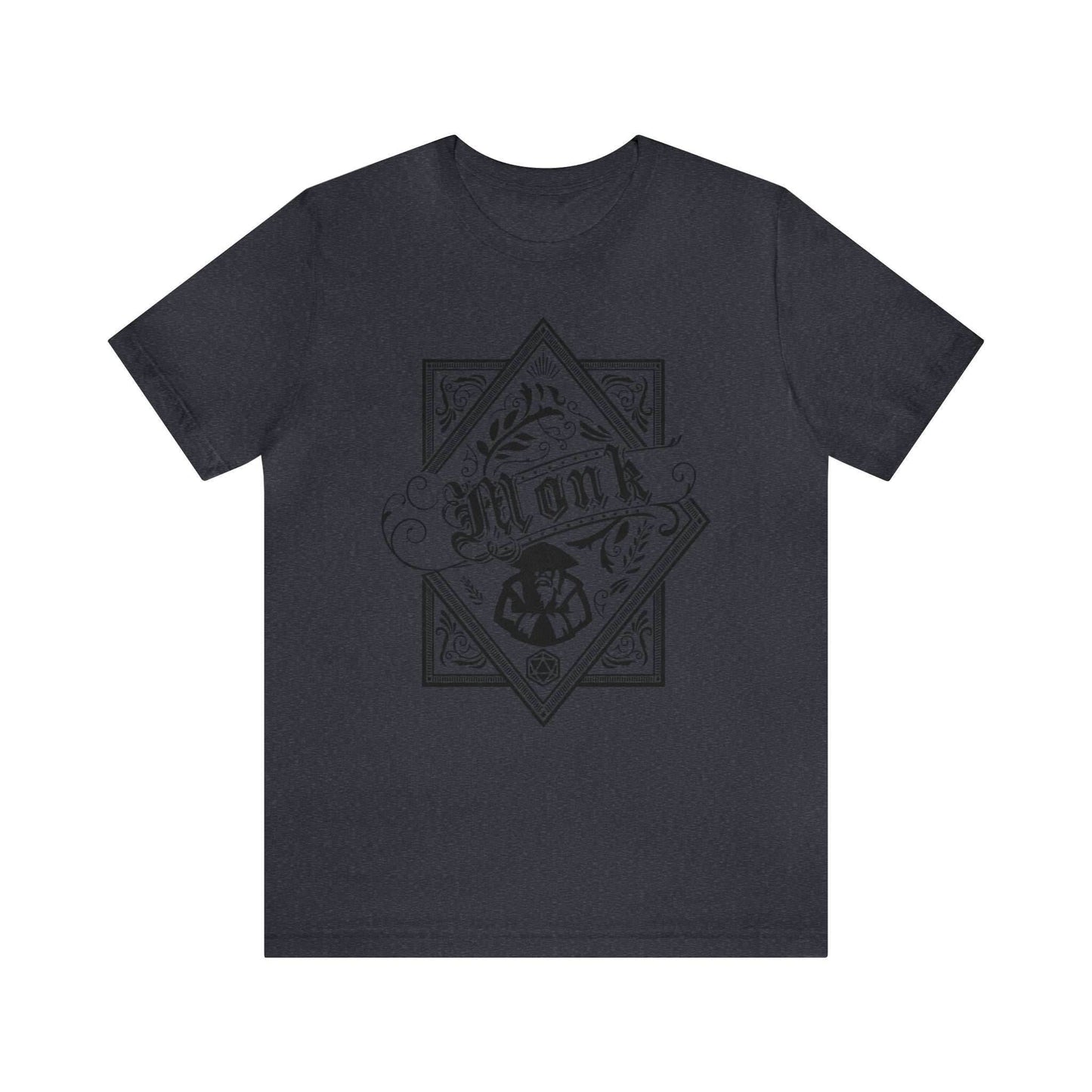 Monk Class Shirt - Heather Navy / S