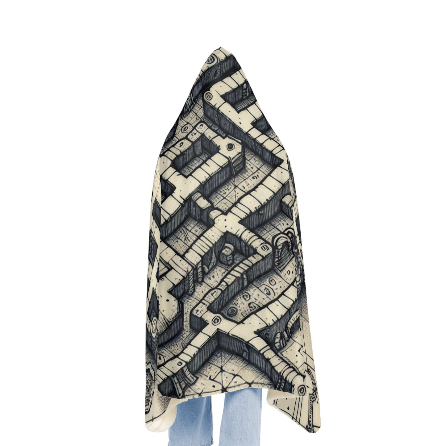Dungeon map Snuggle Blanket - 
