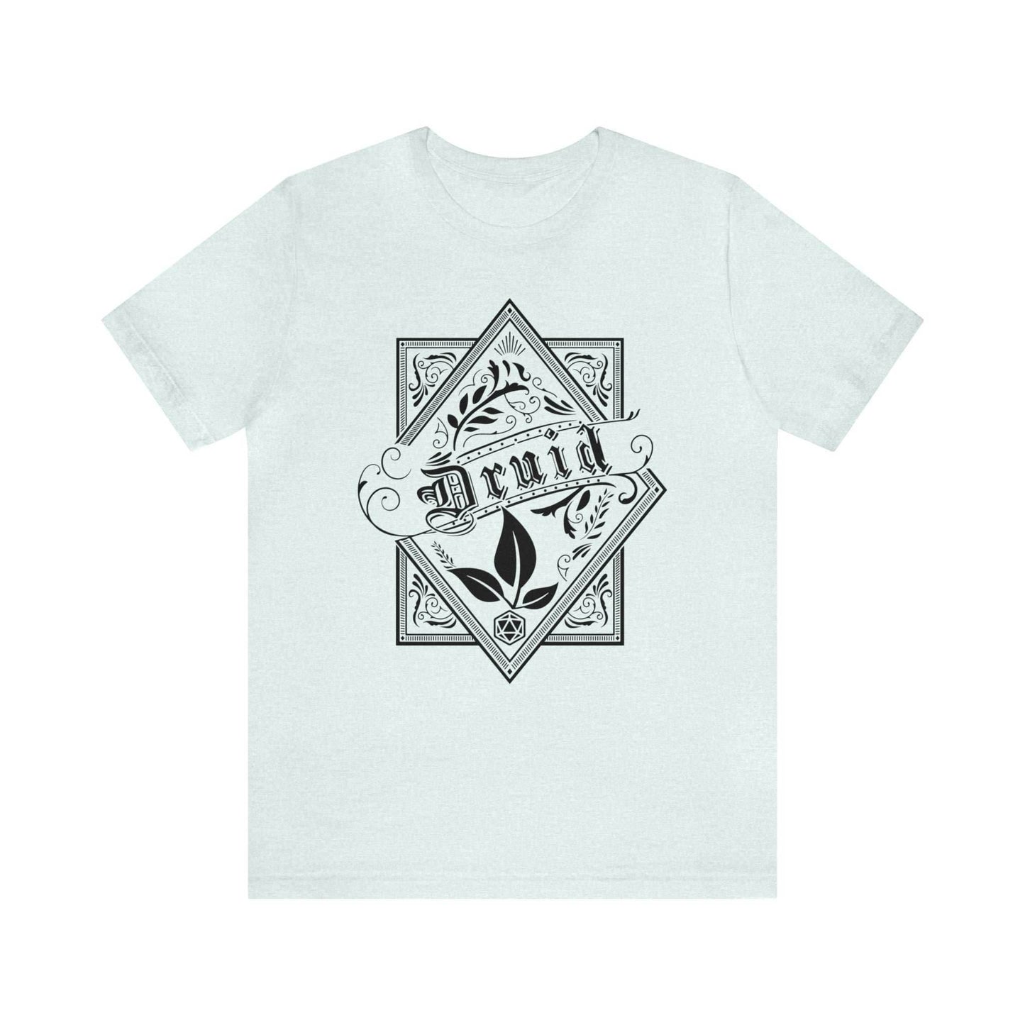 Druid Class Shirt - Heather Ice Blue / S