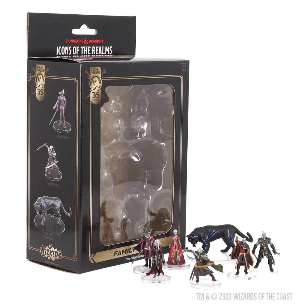 D&D: The Legend of Drizzt 35th Anniversary - Family & Foes Boxed Set - 