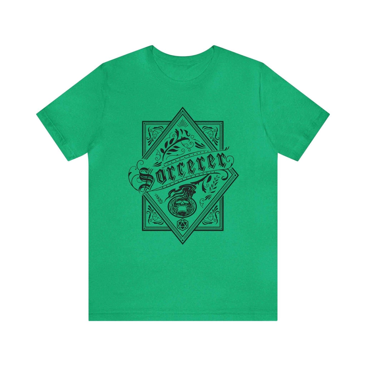 Sorcerer Class Shirt - Heather Kelly / S