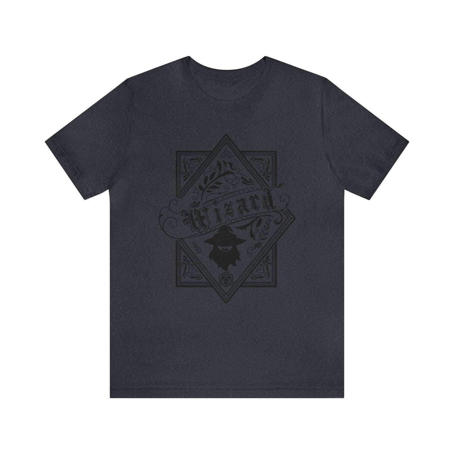 Wizard Class Shirt - Heather Navy / S