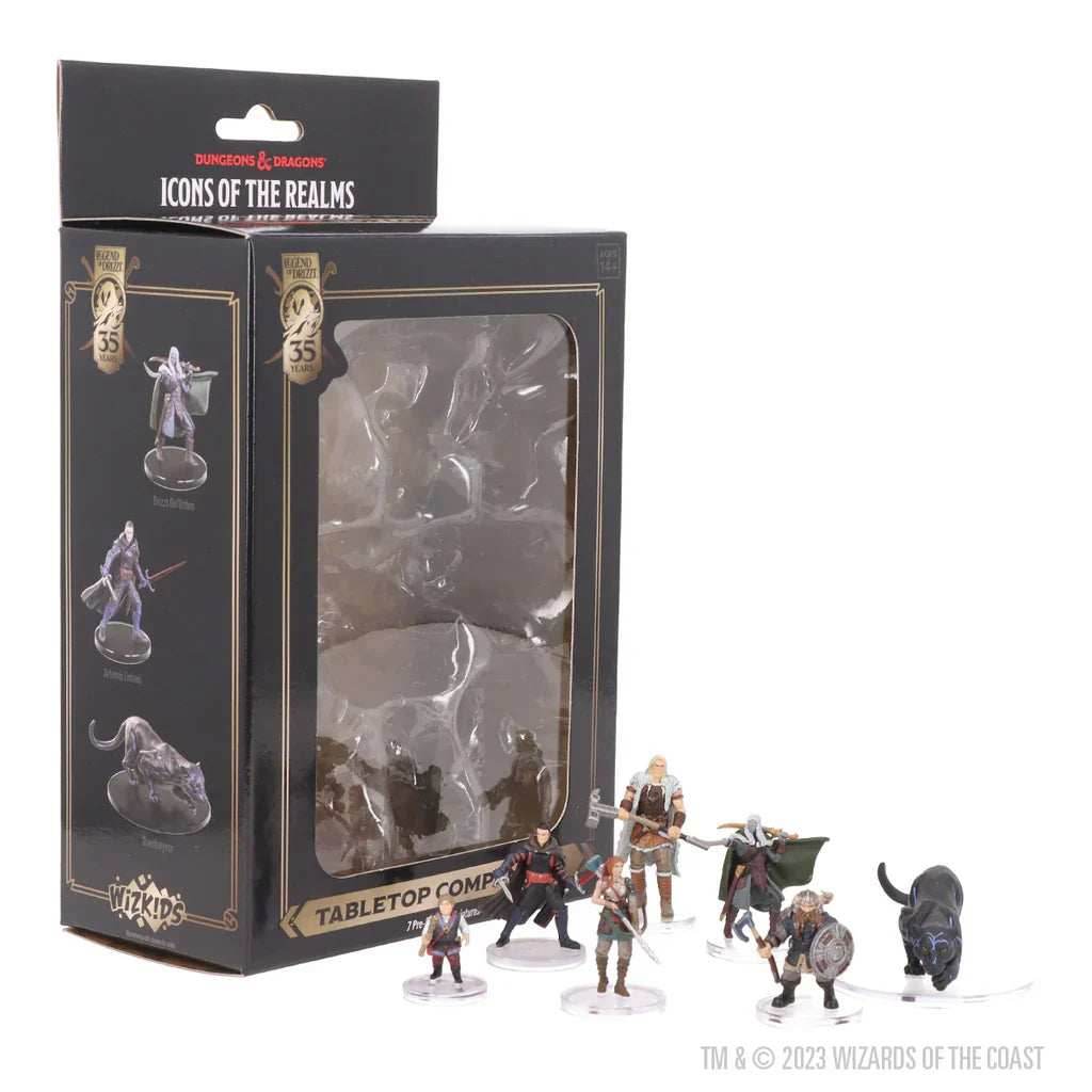 D&D: The Legend of Drizzt 35th Anniversary - Tabletop Companions Boxed Set - 