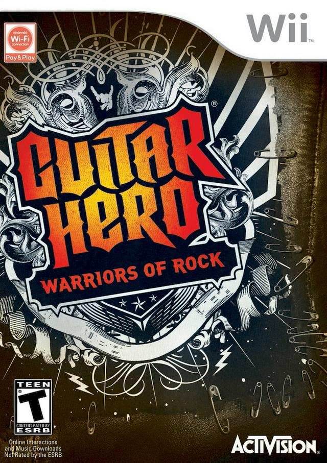 Guitar Hero: Warriors Of Rock (Wii) - Game Manual Only