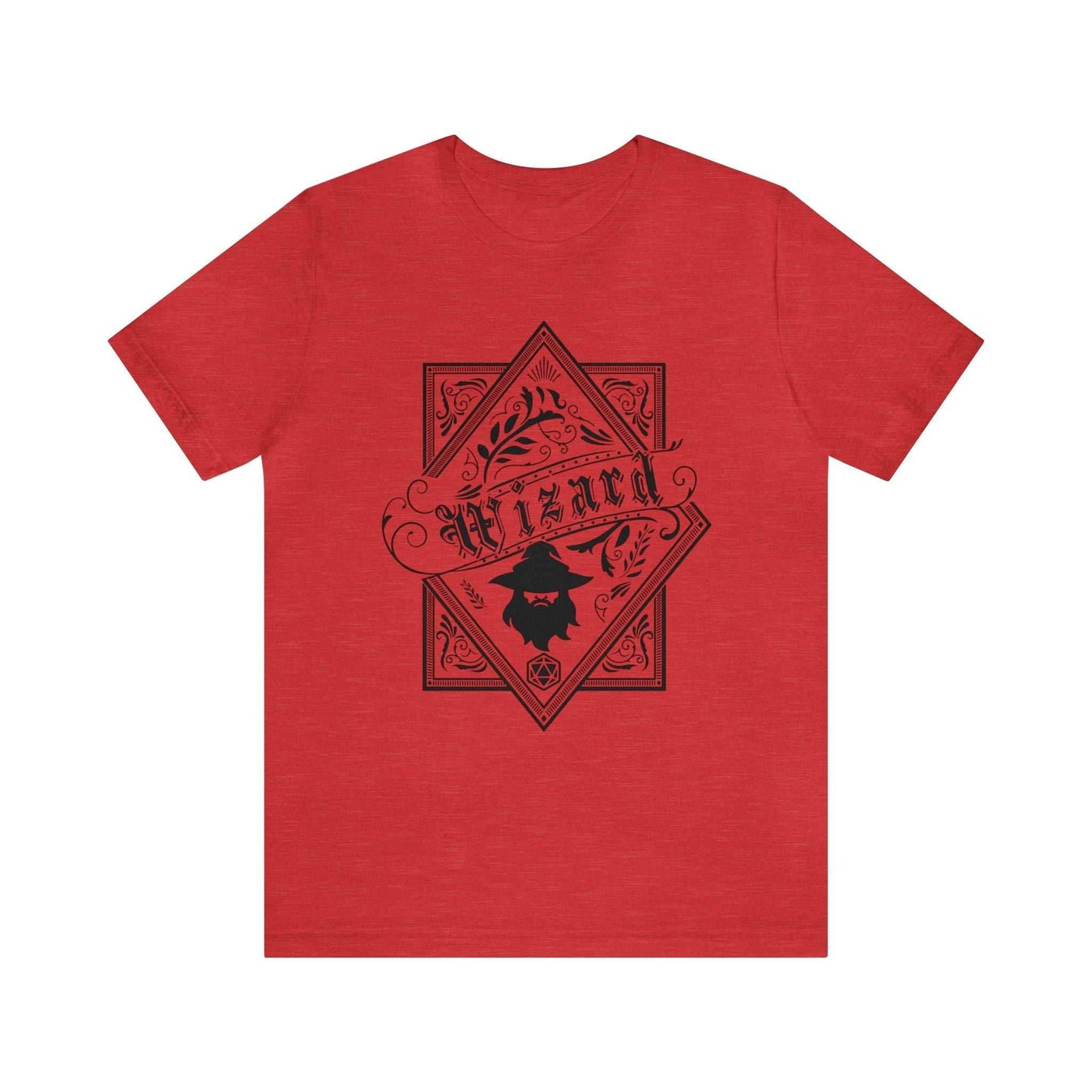 Wizard Class Shirt - Heather Red / S