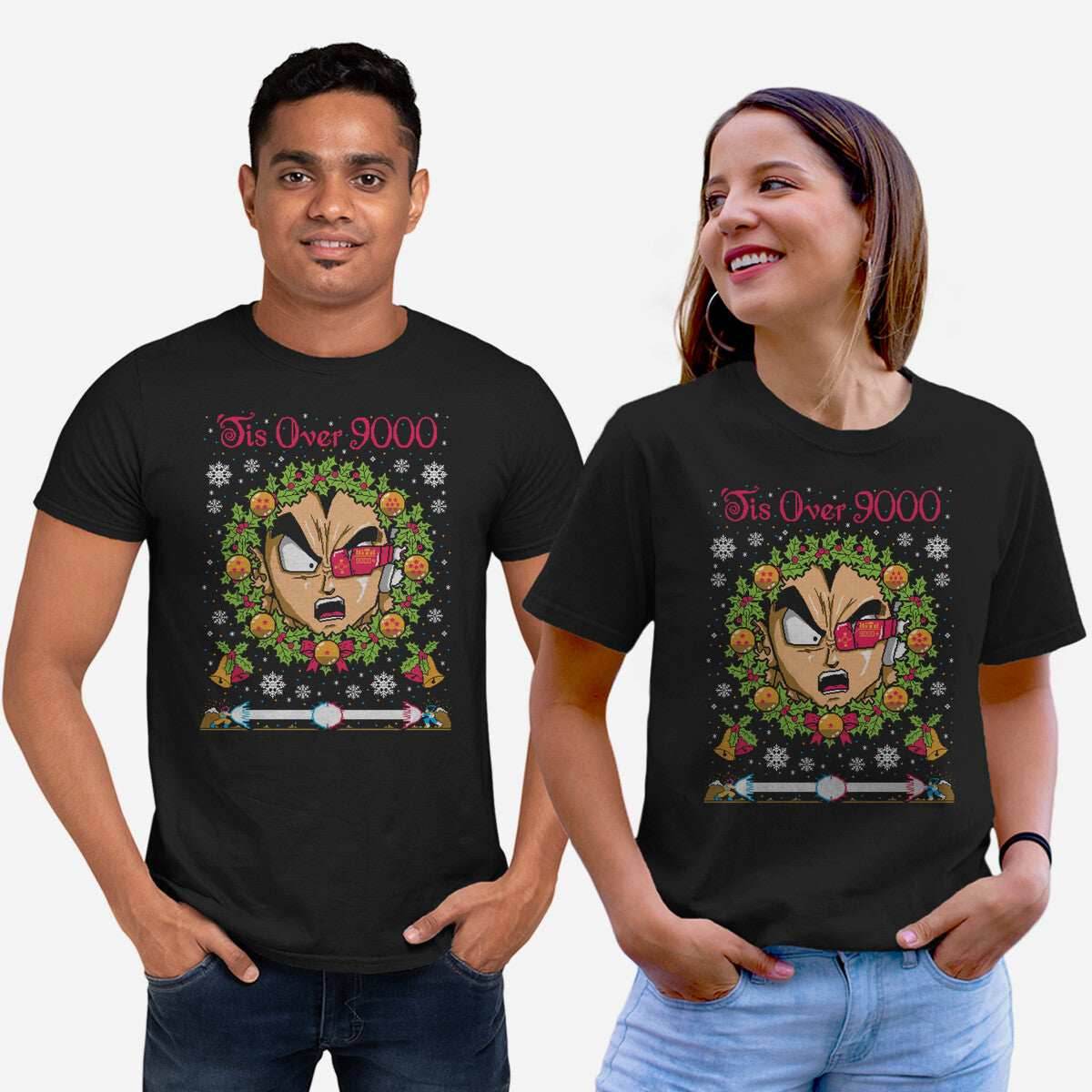 Tis Over 9000 - Unisex / Black / S