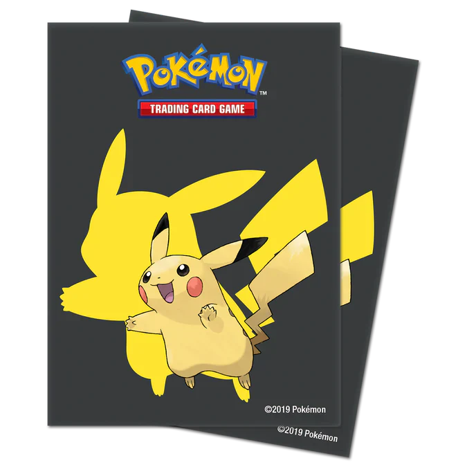 Pikachu Standard Deck Protector Sleeves (65ct) for Pokémon