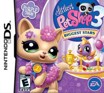 Littlest Pet Shop 3: Biggest Stars: Purple Team (Nintendo DS) - Game Manual Only