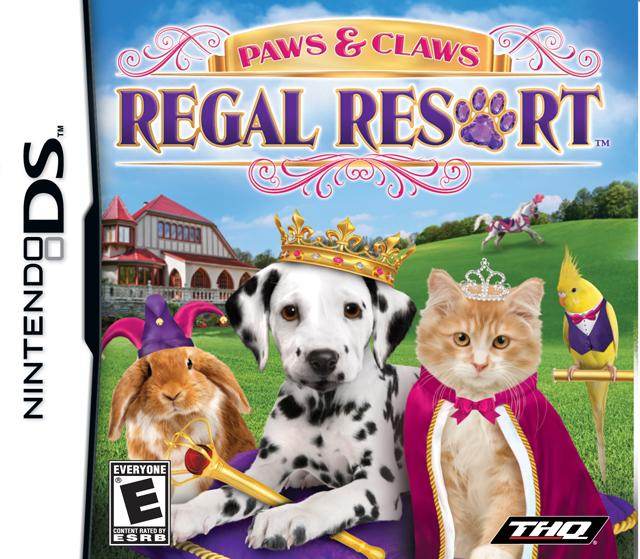 Paws & Claws Regal Resort (Nintendo DS) - Game Manual Only