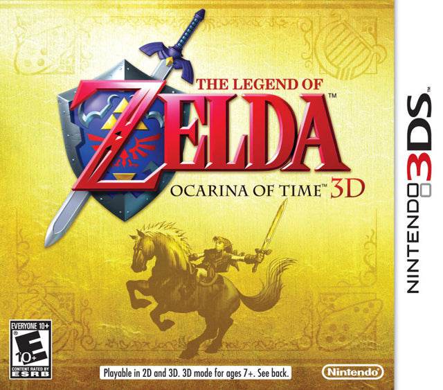 The Legend of Zelda: Ocarina of Time 3D (Nintendo 3DS) - Game Manual Only
