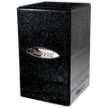 Glitter SATIN® Tower DECK BOX® - Black
