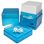 Glitter SATIN® Tower DECK BOX® - Blue