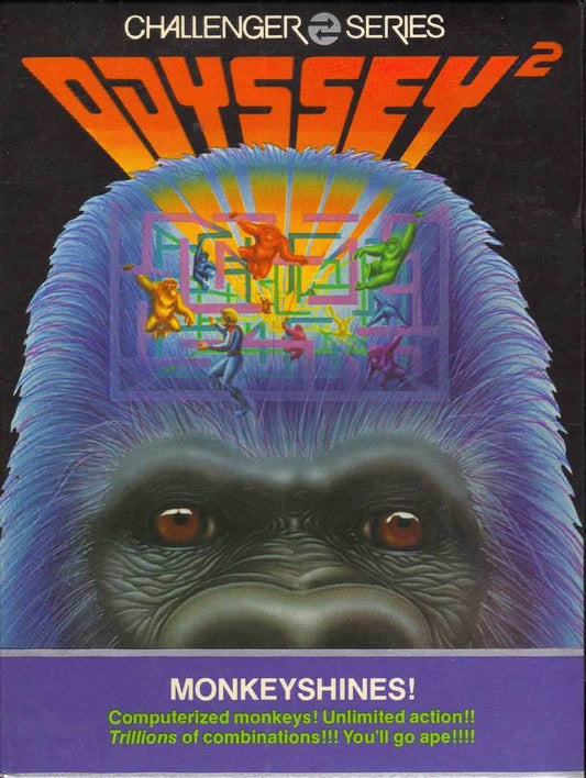 Monkeyshines! (Odyssey 2) - Game Manual Only