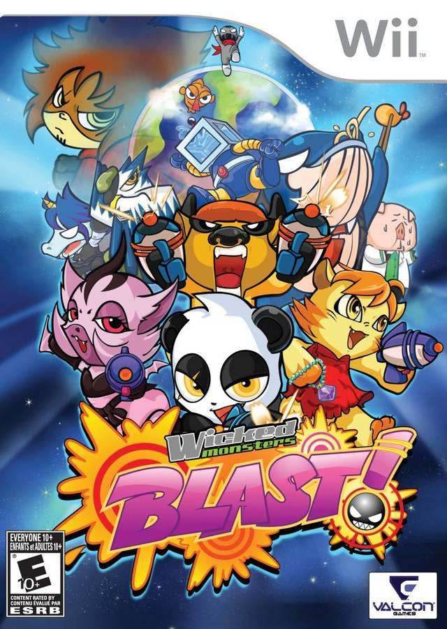 Wicked Monster Blast (Wii) - Game Manual Only