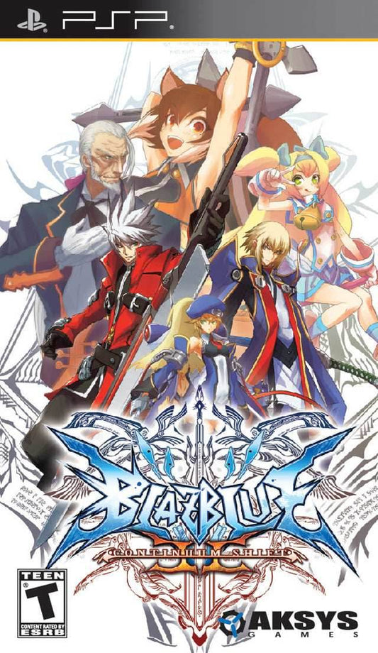 BlazBlue: Continuum Shift II (PSP) - Game Manual Only