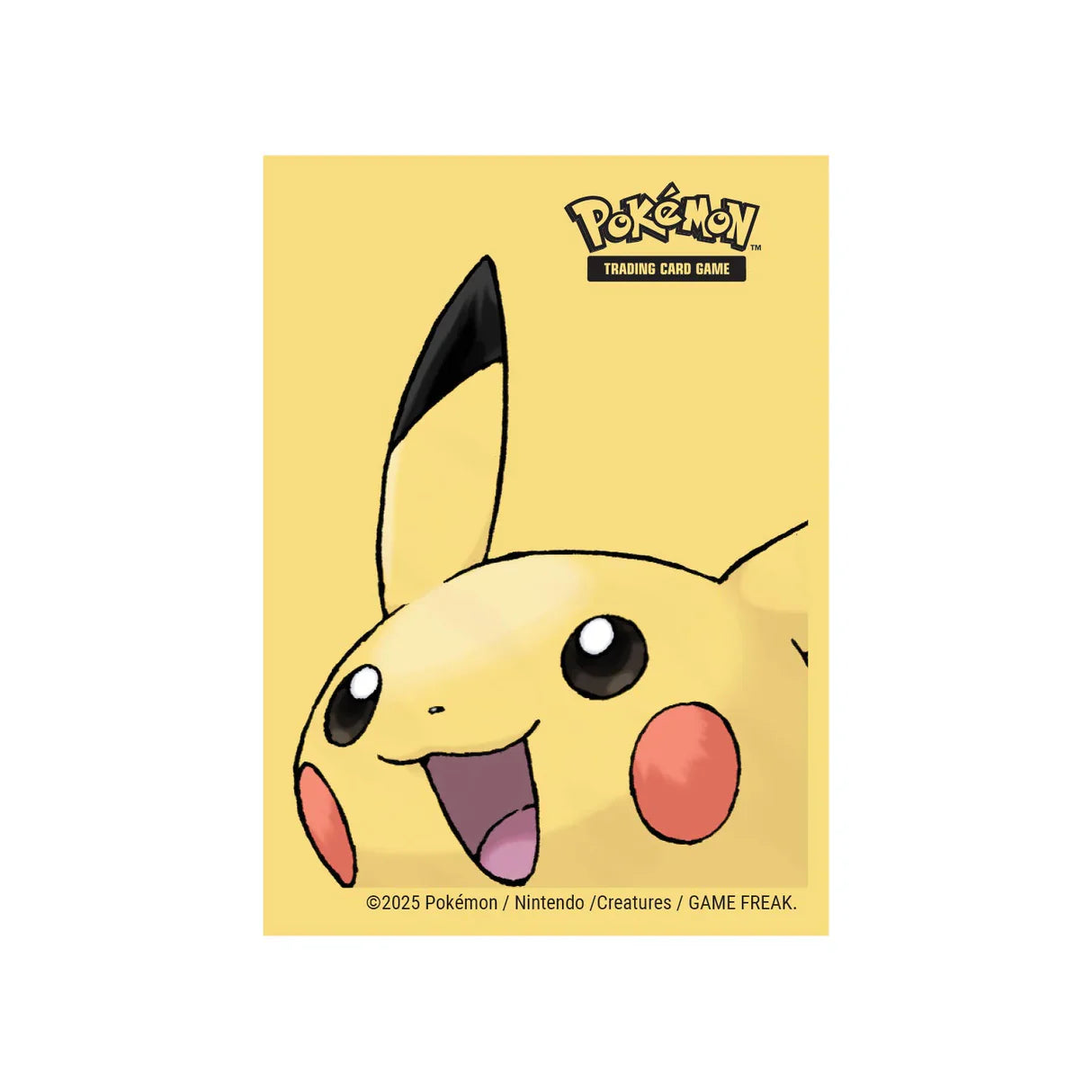 Pikachu 65ct Deck Protector Sleeves for Pokémon