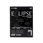 ECLIPSE® Gloss Standard DECK PROTECTOR® Sleeves: Jet Black - 105ct