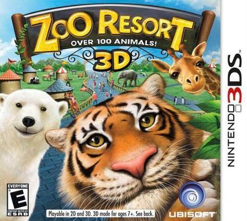 Zoo Resort (Nintendo 3DS) - Complete - Good