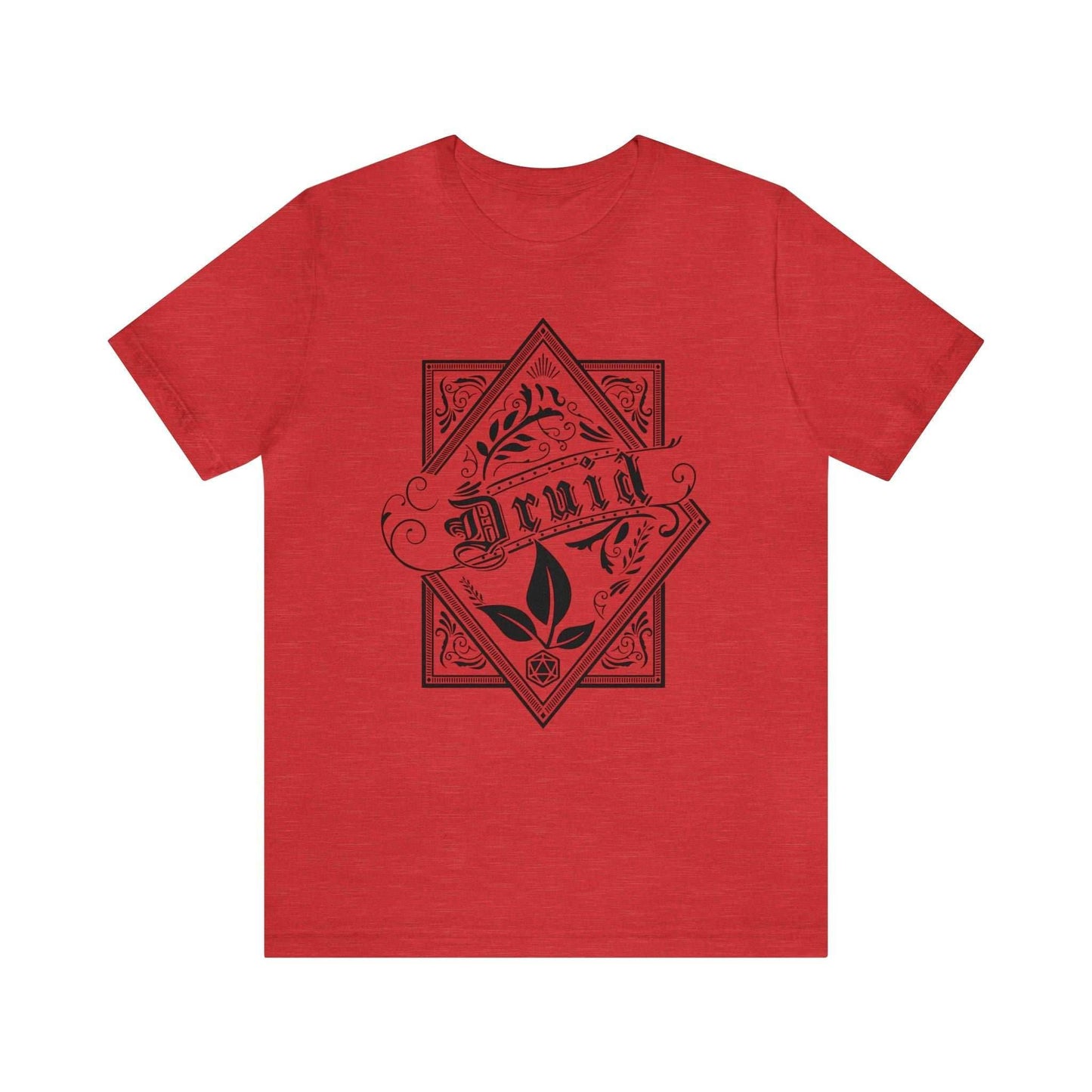 Druid Class Shirt - Heather Red / S