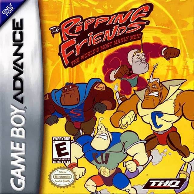 The Ripping Friends: The World's Most Manly Men! (Gameboy Advance) - Game Manual Only