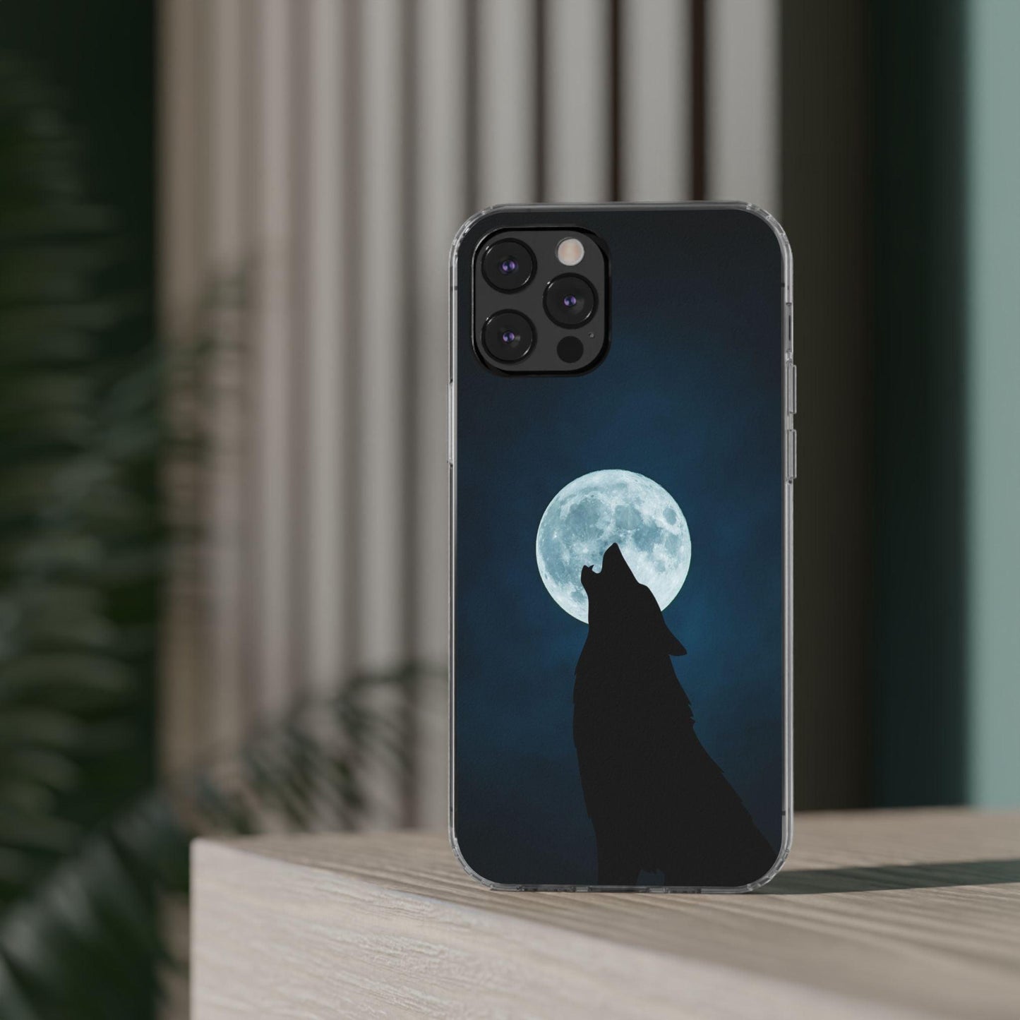 Full Moon and Wolf Clear Cases