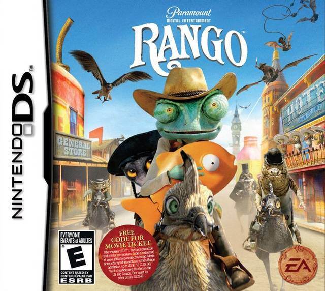 Rango: The Video Game (Nintendo DS) - Game Manual Only