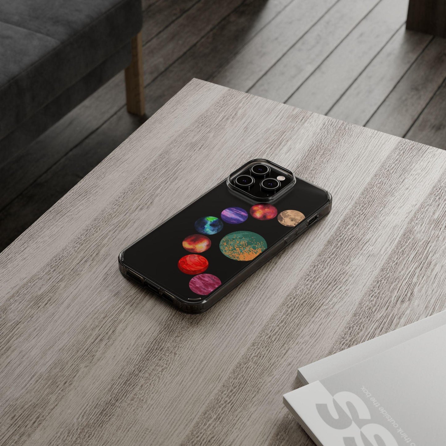 Clear Cases Lunar With Eight Colors