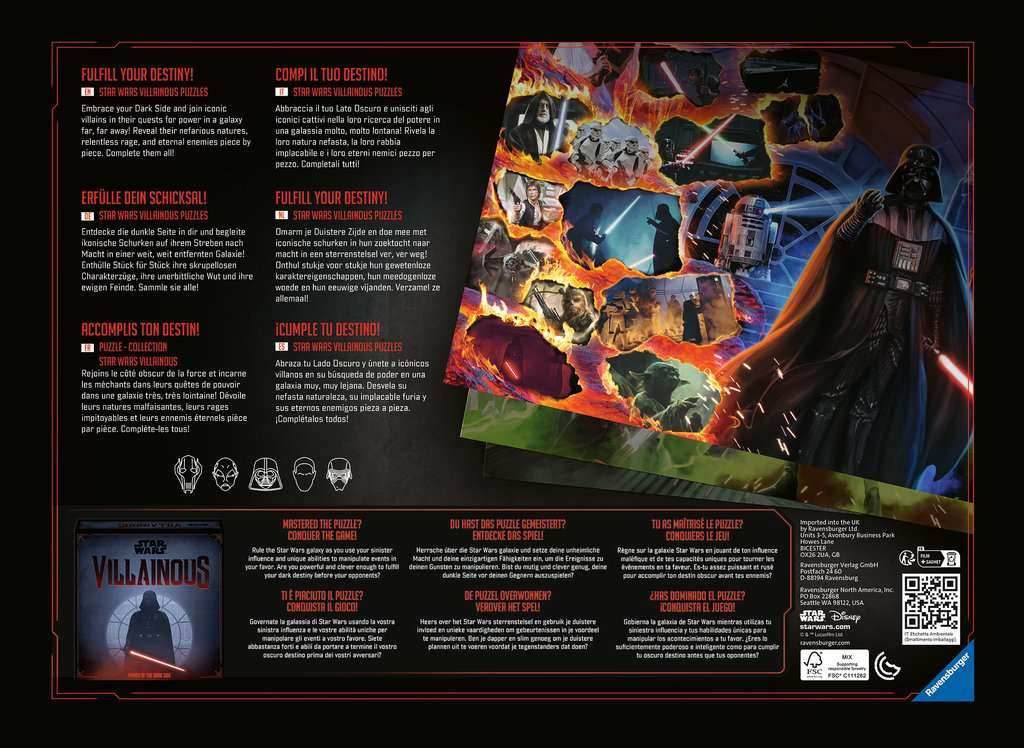 Puzzle: Star Wars Villainous - Asajj Ventress - 