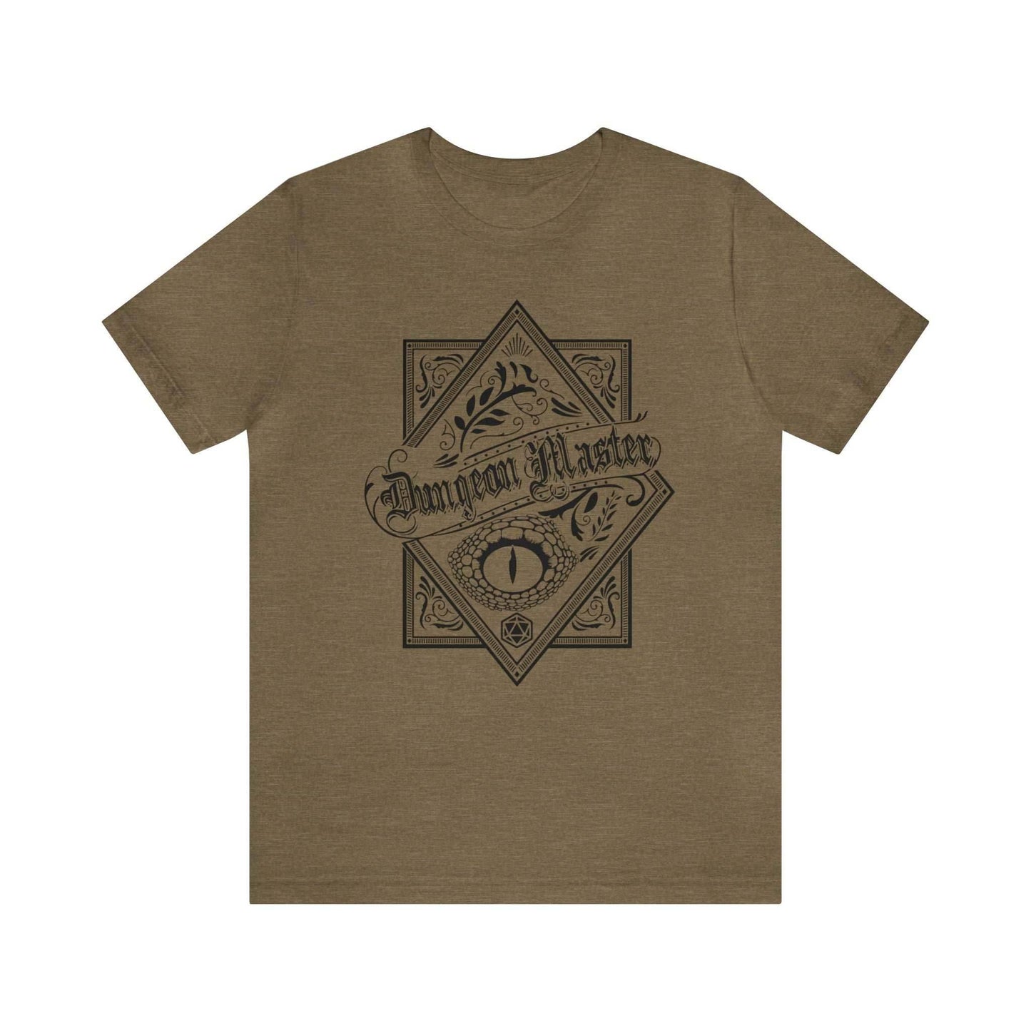 Dungeon Master Shirt - Heather Olive / S