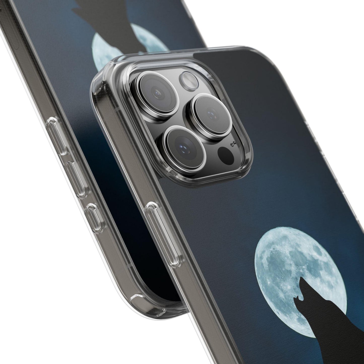 Full Moon and Wolf Clear Cases