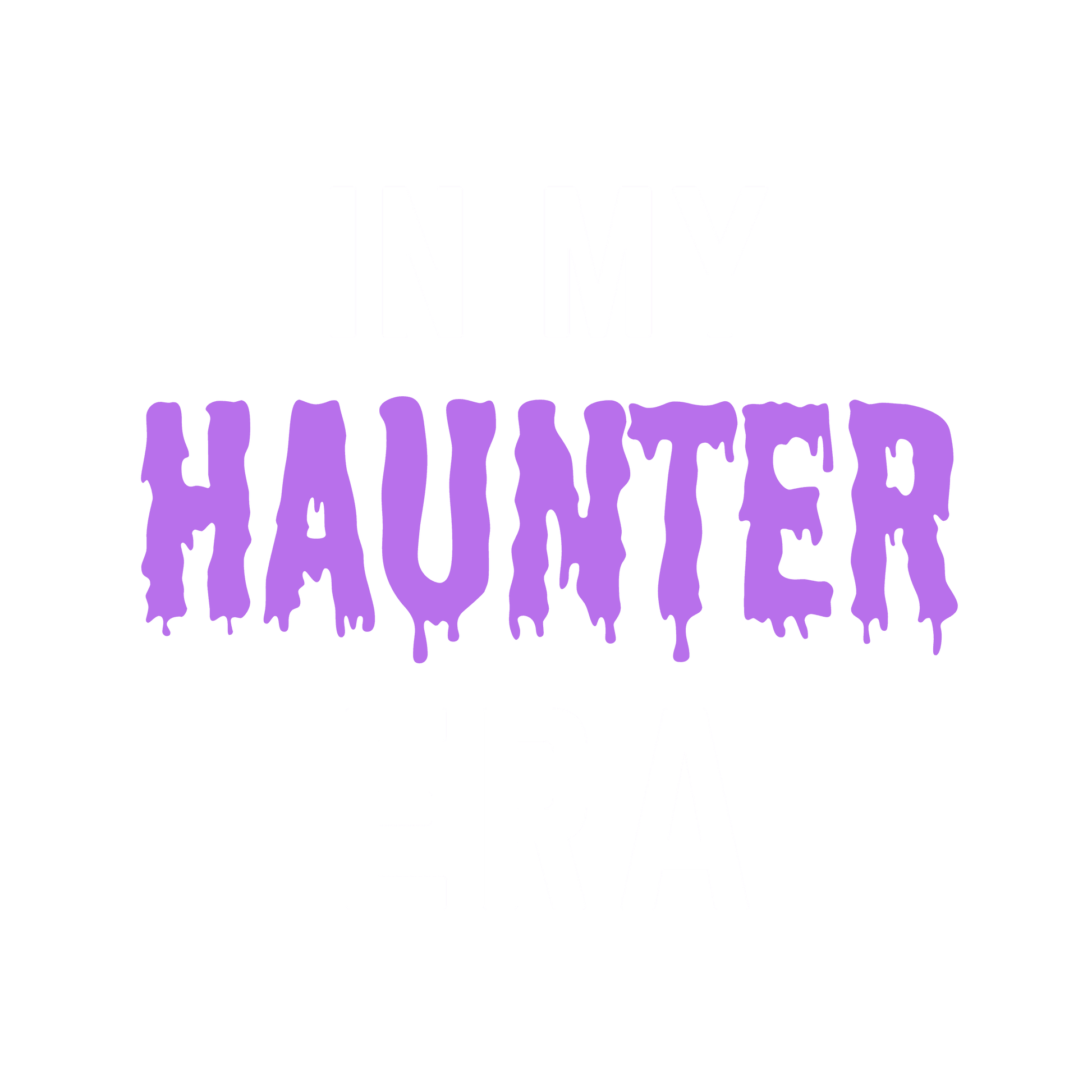 In My Haunter Era Tee - Small / Purple