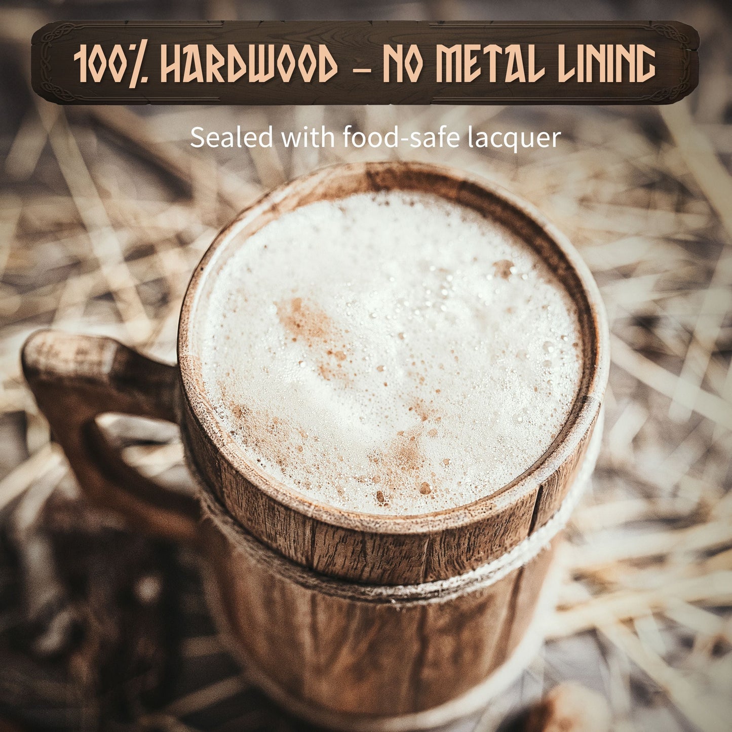 Wooden Tankard