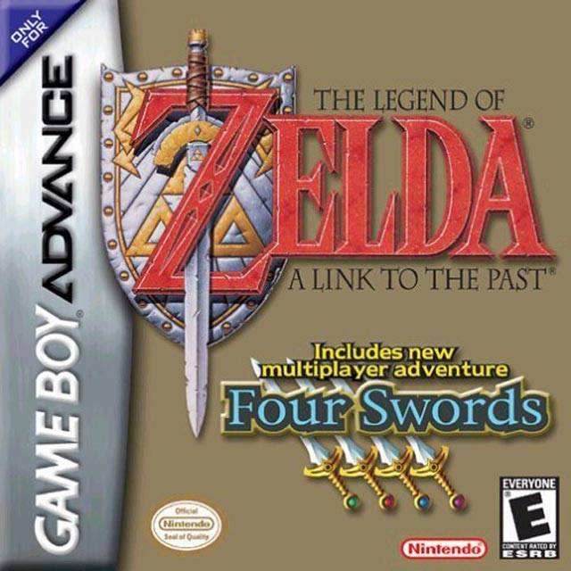 The Legend of Zelda: A Link To The Past + Four Swords (Gameboy Advance) - Game Manual Only