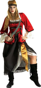 Pirate Queen Super Deluxe Adult Costume Small Ladies