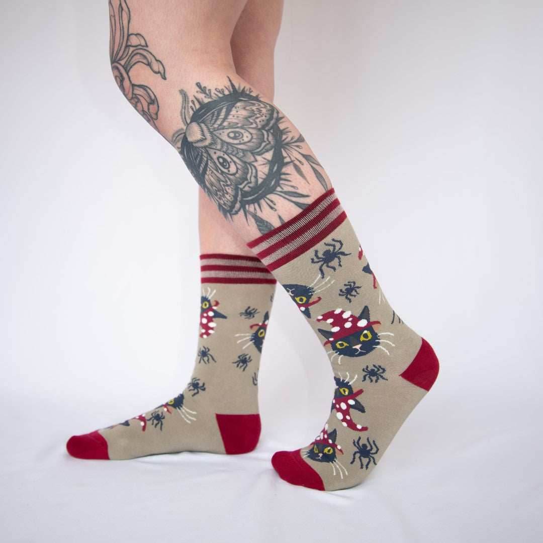 Halloween Kitties Crew Sock Pack | 2 Designs - 