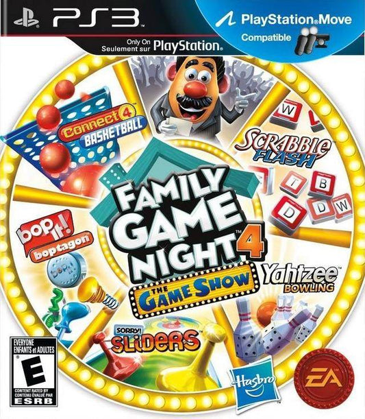 Hasbro Family Game Night 4: The Game Show (Playstation 3) - Game Manual Only