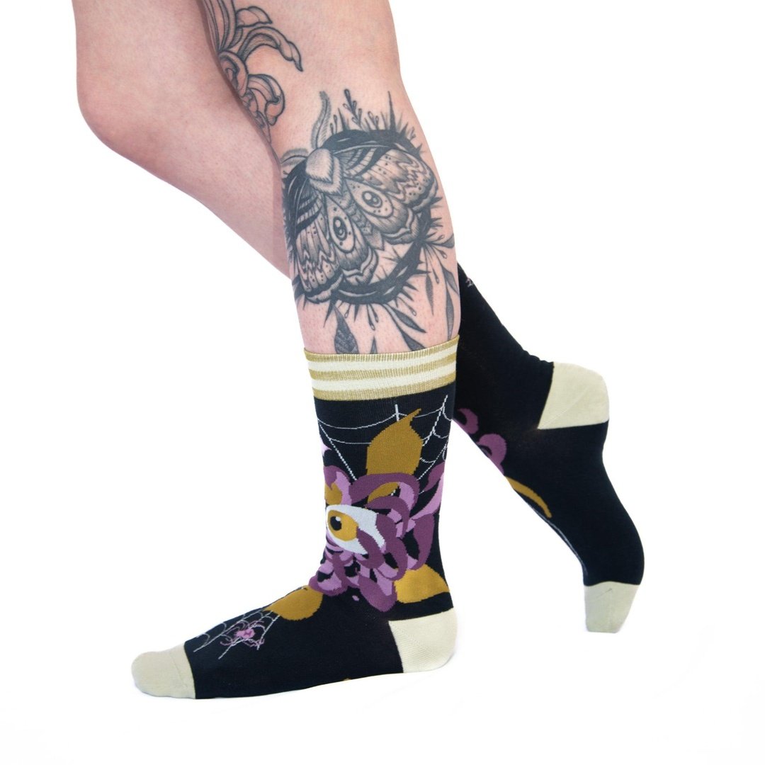 Cottagecore Crew Sock Pack | 5 Designs