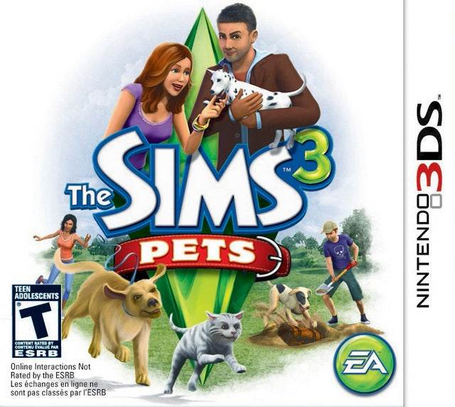 The Sims 3: Pets (Nintendo 3DS) - Game Manual Only