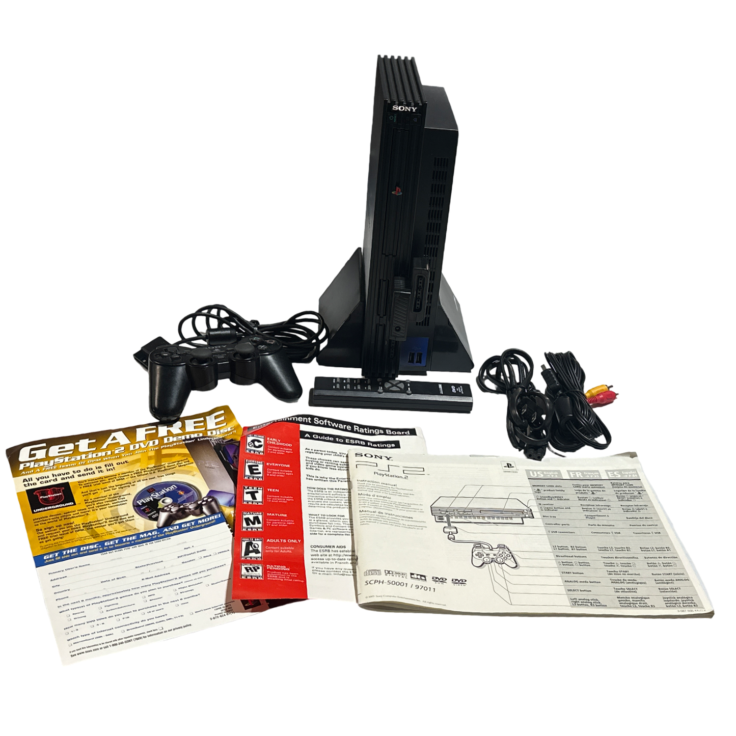 PlayStation 2 System (FAT)- REFURBISHED