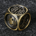 DND Dice Original Fun Lucky Ladybug Metal D6 Dice