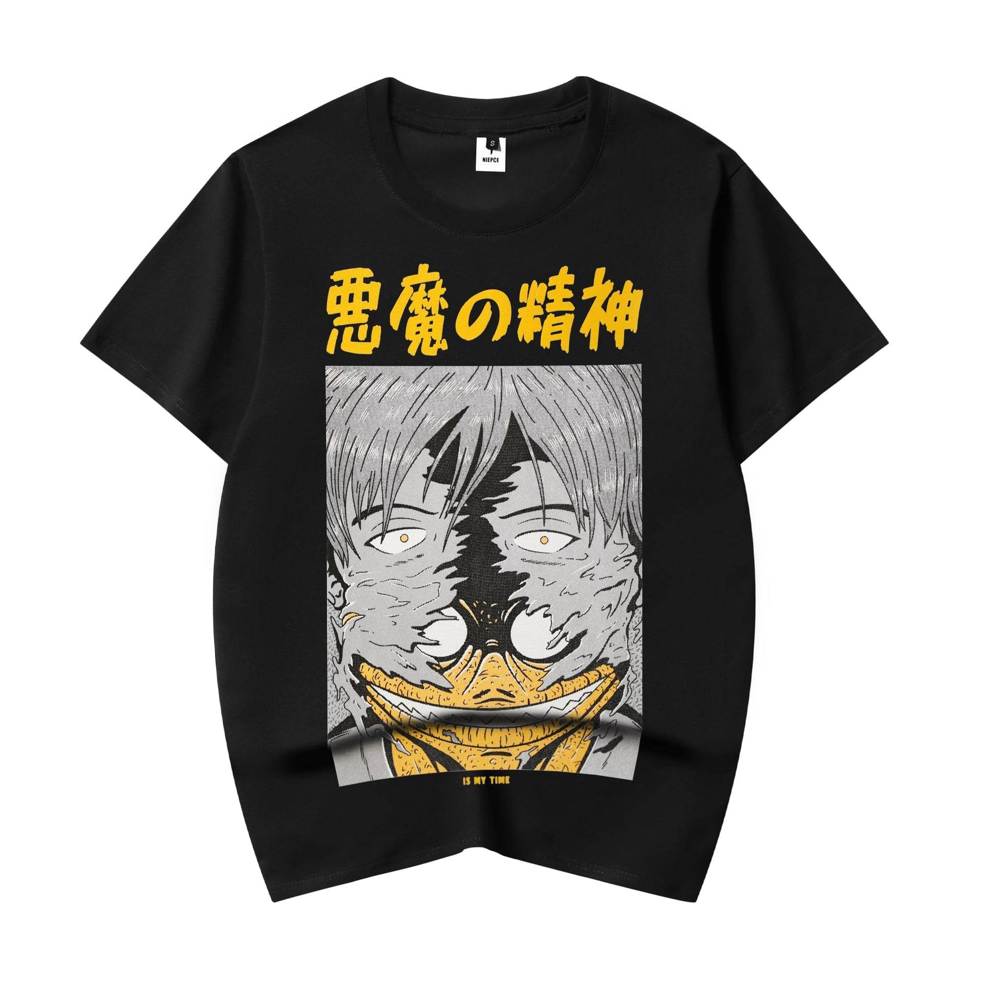 YeT010 Devil's Spirit Tee - Black / S